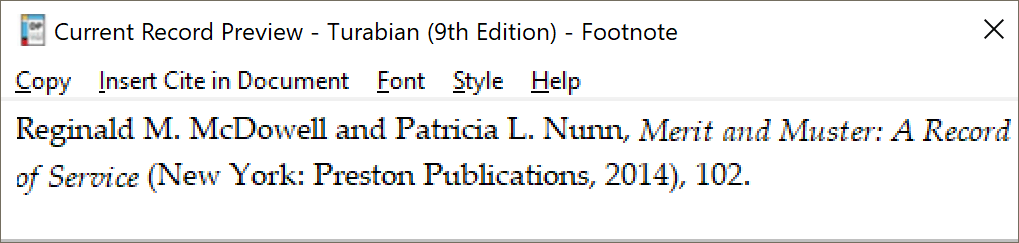 Turabian Footnotes for a Course Research Paper, Entire book, print version, two authors